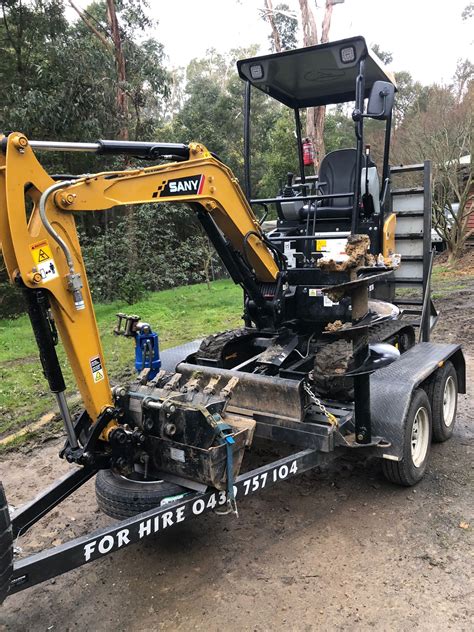 mini excavator hire rates|mini excavator and operator cost.